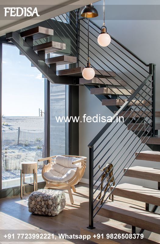 Classic Stair Design For Small House Outside Window Grill Design 4x4 Safety Door Design Iron