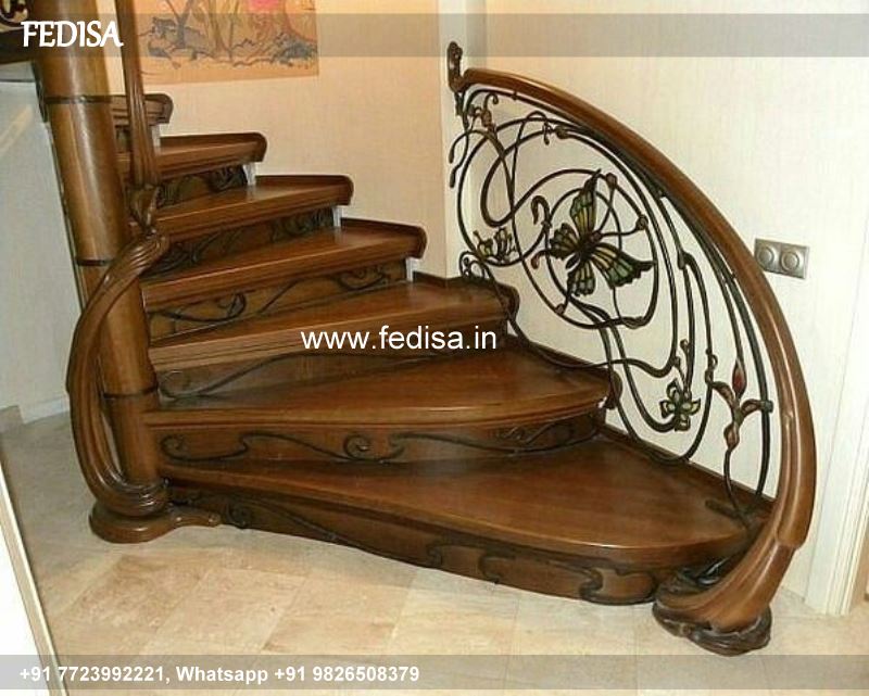 Luxury Granite Stairs Design Grill Design Steel Front Safety Door Design Ms