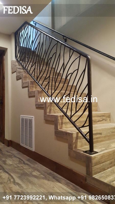 Luxury Modern Stair Railings Interior 4x4 Window Grill Design Sidhi Ki Design