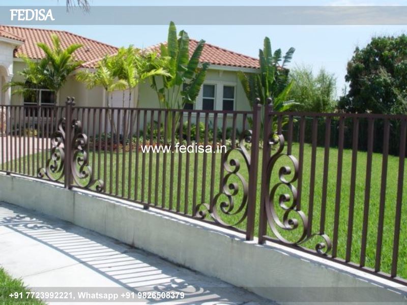 Luxury Exterior Staircase Design Grill Bar Design Silver Railing Design