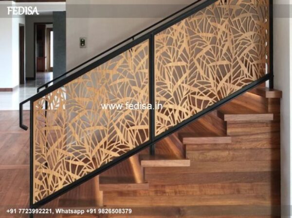 Classic Dog Legged Staircase Design Latest Grill Gate Design Simple Grill Gate Design