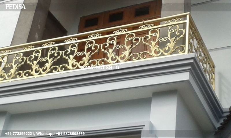 Luxury Modern Concrete Stairs Design Indoor Ms Box Grill Design Stair Window Design Outside