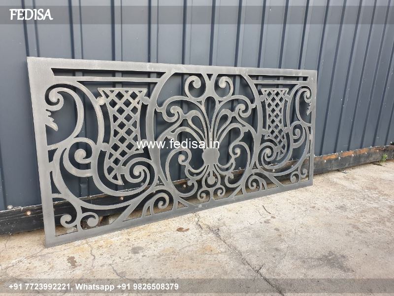 Classic Stair Style Design Door Design Steel Jali Staircase Color Design