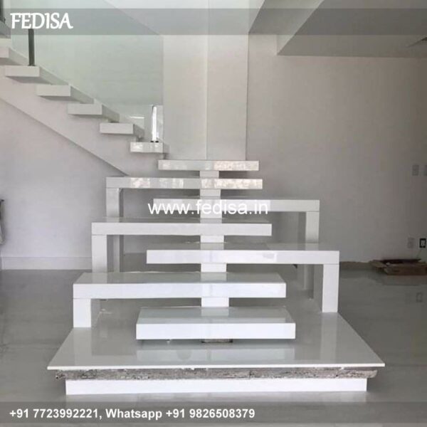 Luxury Two Stair House Design Building Front Grill Design Staircase Iron Grill Design