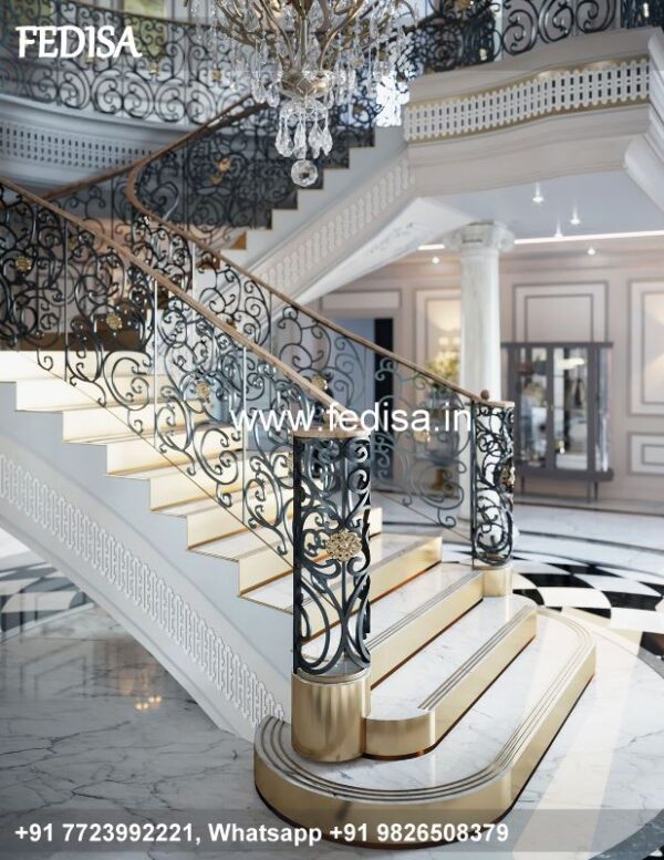 Luxury Stair Room Roof Design Wrought Iron Window Designs Staircase Wardrobe Design