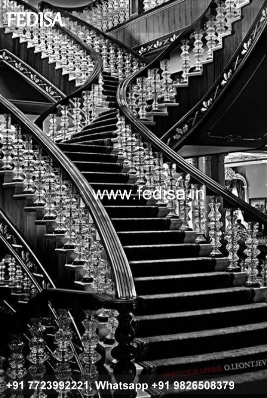Classic Staircase Design Half Circle Grill Design Stairs Tiles Design For Home