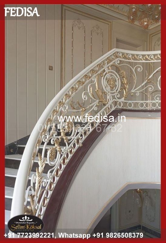 Classic Stair Tiles Design Double Grill Door Design Steel Grill Design Balcony