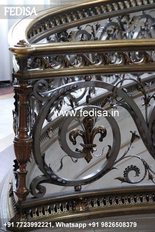 Luxury House Stairs Design Grill Design And Color Steel Grill Design For Veranda