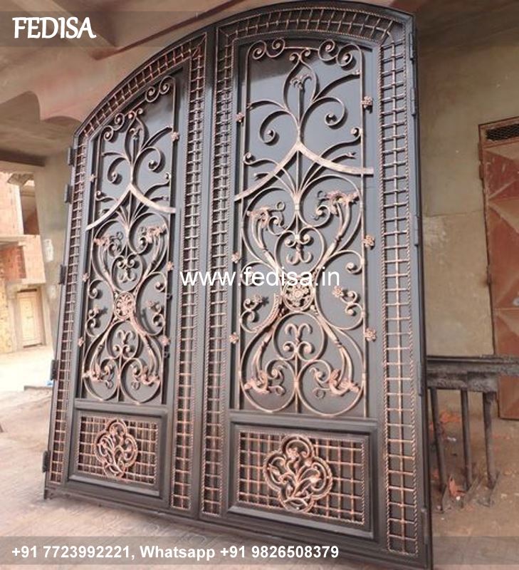 Classic Front Stairs Designs With Landings Full Grill Design Steel Railing Design Balcony