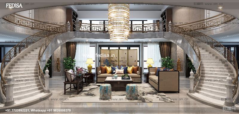 Luxury Circular Staircase Design Grill Design For Glass Window Terrace Design With Grills