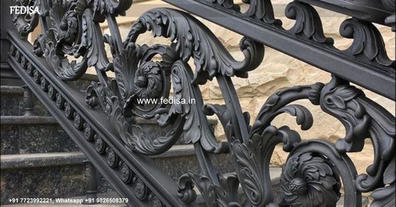 Classic New Staircase Design Grill Gate Design For Front Door Top Grill Design