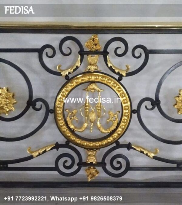 Luxury Ladder Design For Small House White Window Grill Design Wall Compound Grill Design