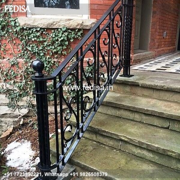 Classic Stairs Pop Design Balcony Steel Grill Design Catalog Window Design Loha