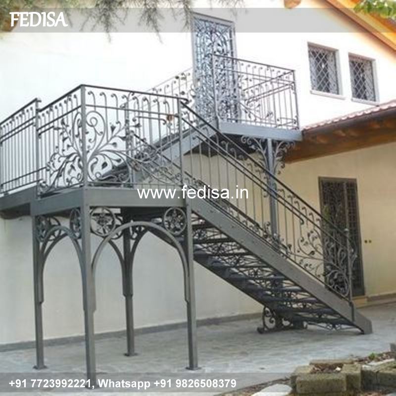 Classic Modern Stairs Tiles Design Ghar Ki Grill Ka Design Window Ms Grill Design