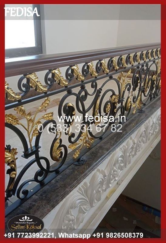 Classic Side Stairs Design Modern Safety Door Grill Design Window Safety Grill Design