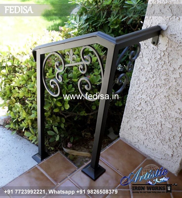 Classic Small Living Room With Stairs Layout Main Door Upper Grill Design Wooden Door With Grill