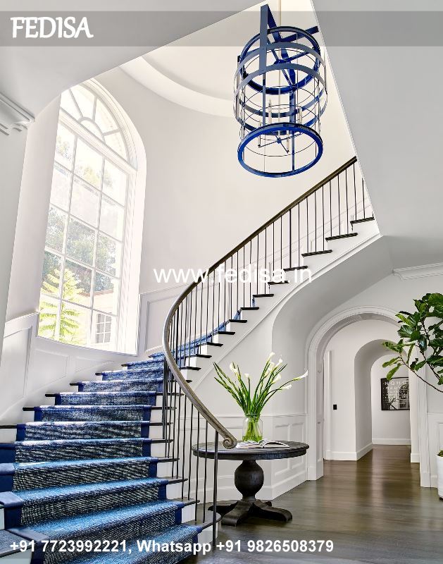 Luxury U Stairs Design New Iron Window Grill Design Wooden Staircase Design With Glass