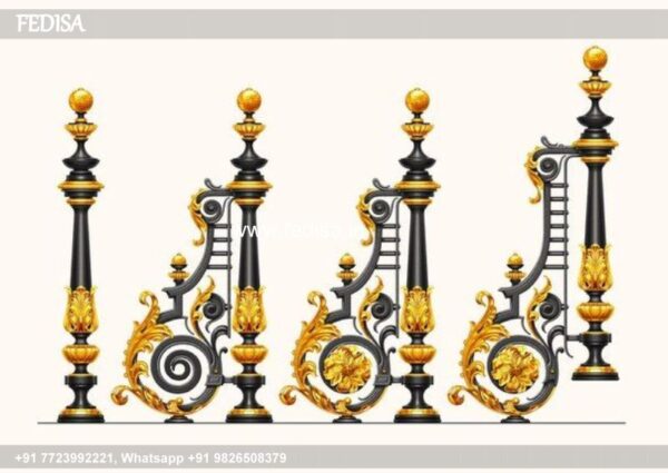 Luxury Stair Design For Small House Inside Khidki Design Iron Wpc Grill Design
