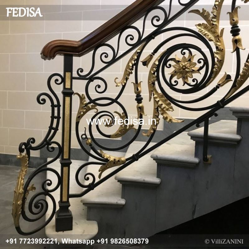 Luxury Stairs Grill Design 2034 Modern Safety Grill Design Wrought Iron Modern Stair Railing