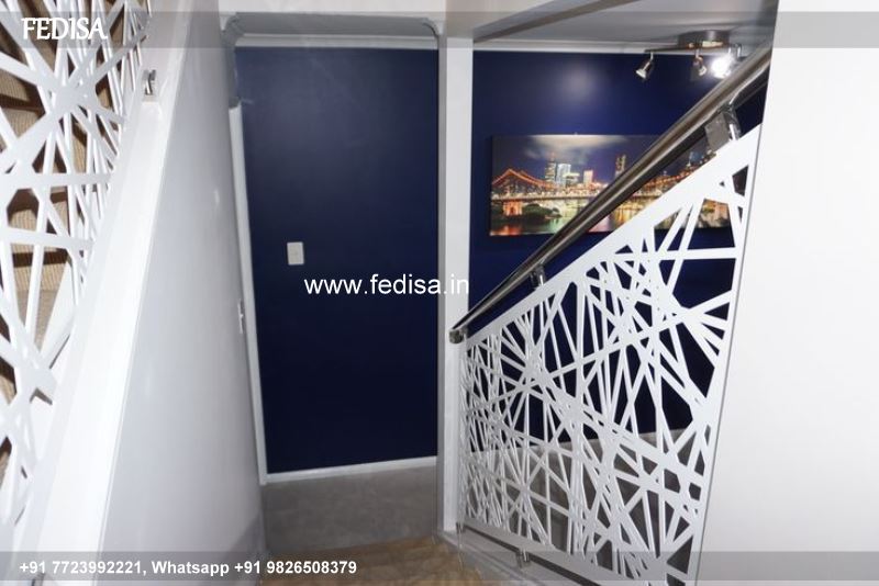 Luxury Building Stairs Design Railing Window Grill Design Balcony Full Railing Design