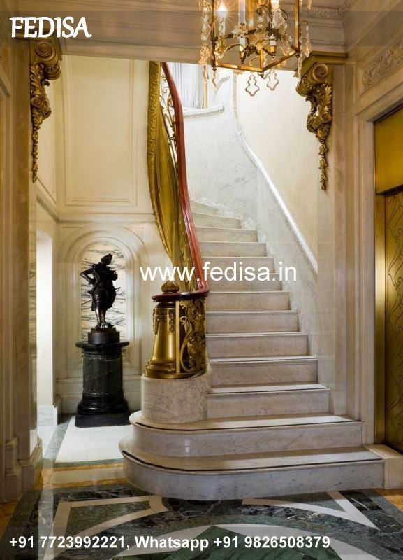 Luxury Simple Wooden Staircase Design Grill Gate Cover Full Balcony Grill Design Catalog