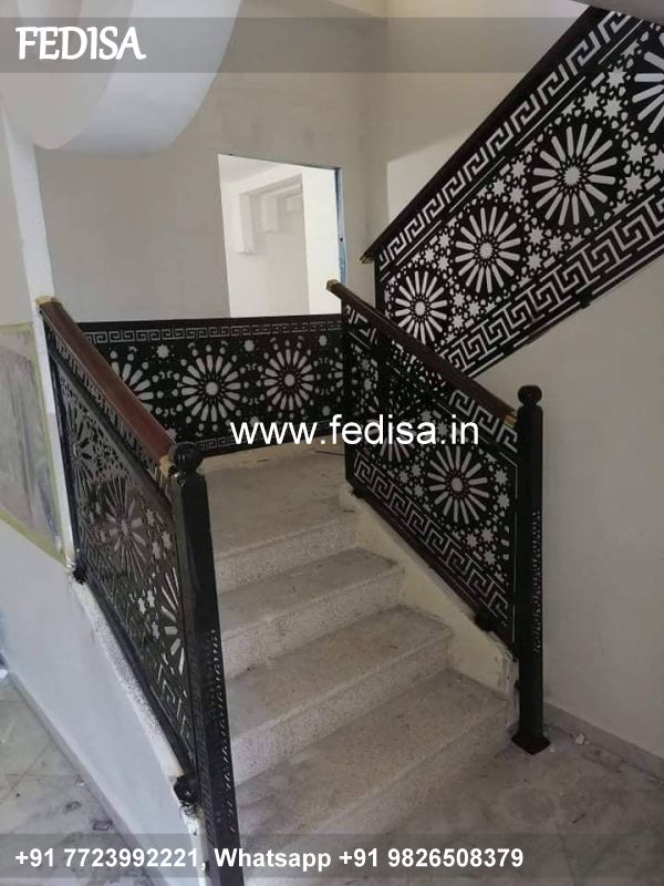 Luxury Steel Sidhi Design Window Grill Design Round Interior Stairs Design
