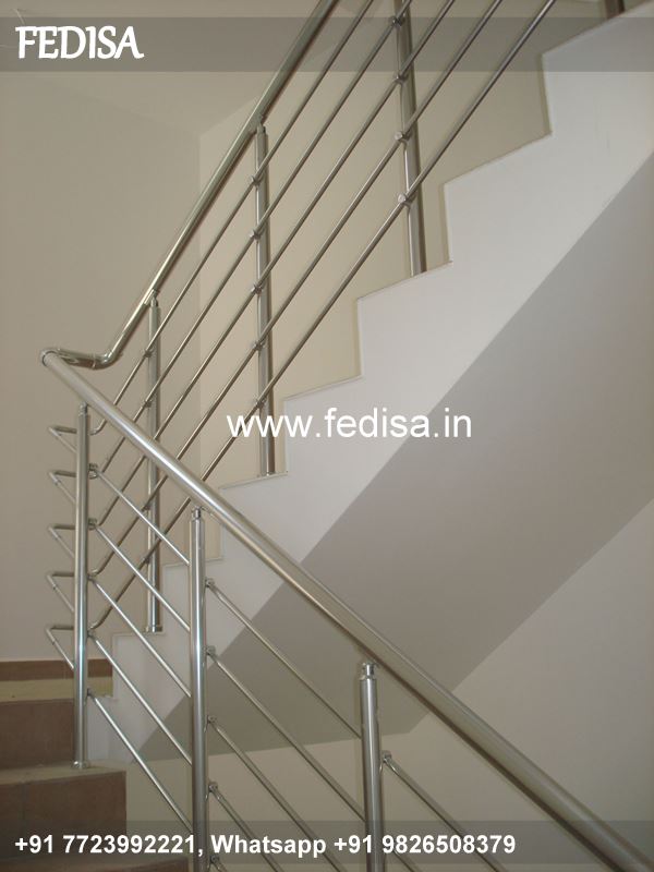 Luxury Living Room With Stairs Layout Simple Grill Design For Sliding Window Modern Boundary Wall Railing Design