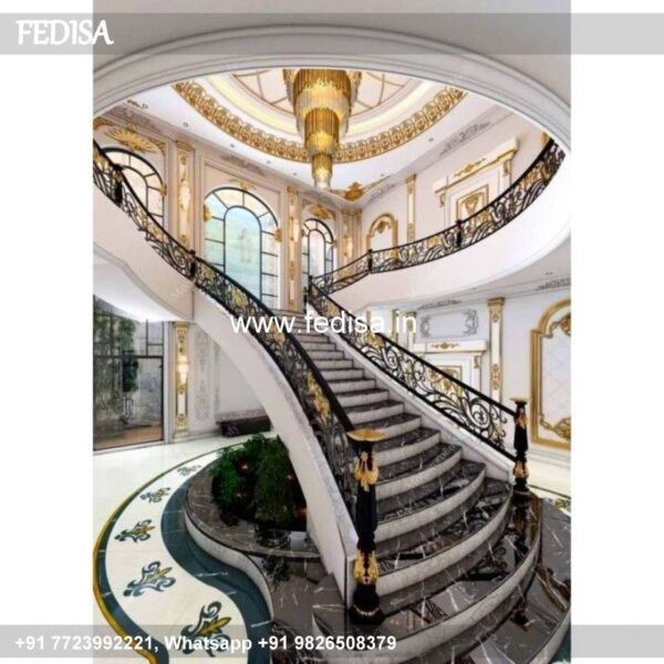 Classic Stair Room Design Grill Gate Sliding Steel Railing Design Catalog