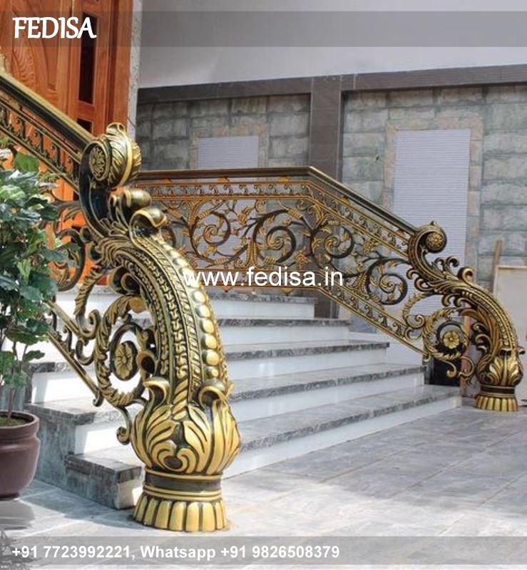 Luxury Best Stairs Design For Home Wrought Iron Grill For Front Door Modern Staircase Railing Designs