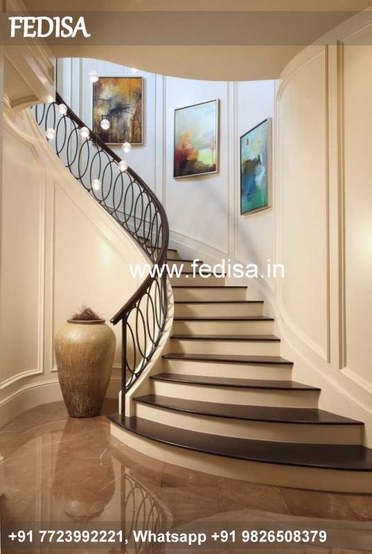 Classic Black And White Stairs Design House Iron Window Design Front Stairs Design