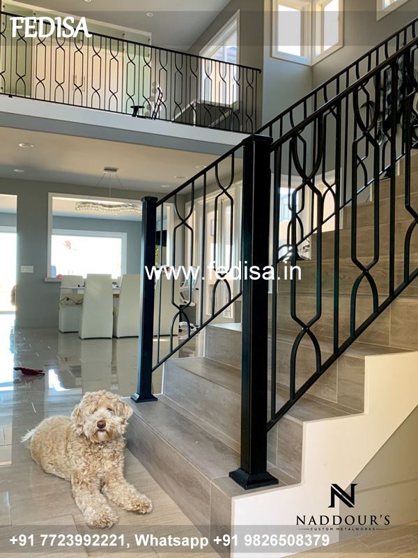 Luxury Double Stairs Design New Safety Grill Design Stair Step Design