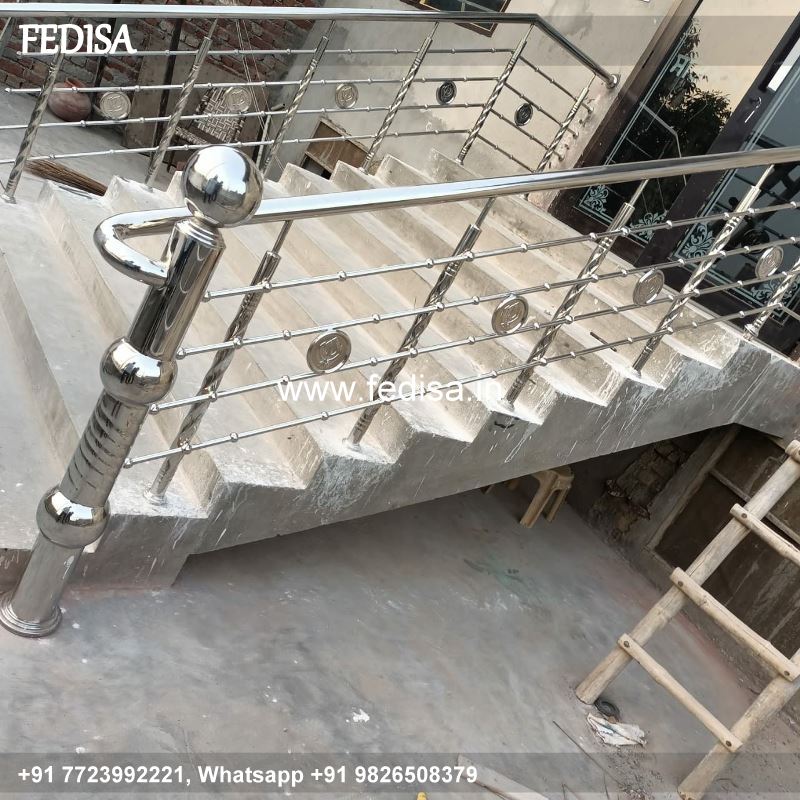 Classic Simple Railing Design For Stairs Iron Window Grill Gate Design Front Staircase House Design