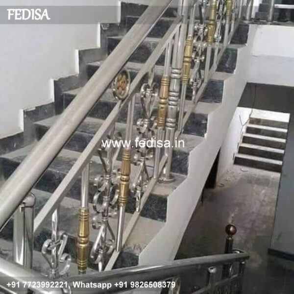 Classic Readymade Stairs For Home Safety Gate Grill Design Main Gate Stairs Design