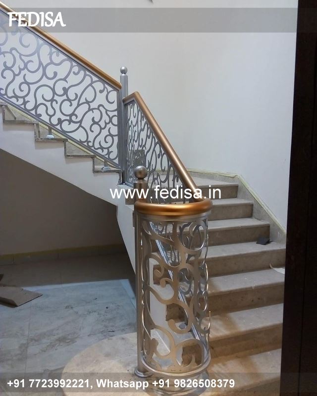 Classic Spiral Stairs For Small Spaces Simple Front Grill Design Luxury Staircase Design