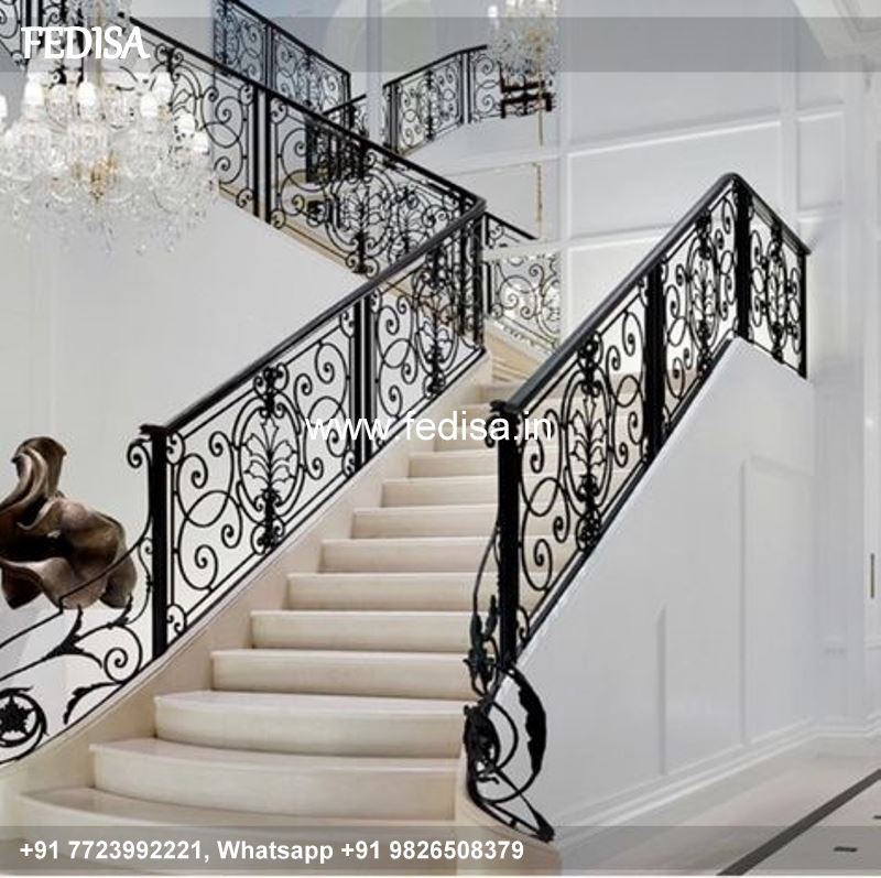 Luxury Stairs Design For Indian Houses Safety Grill New Design Modern Indoor Railing