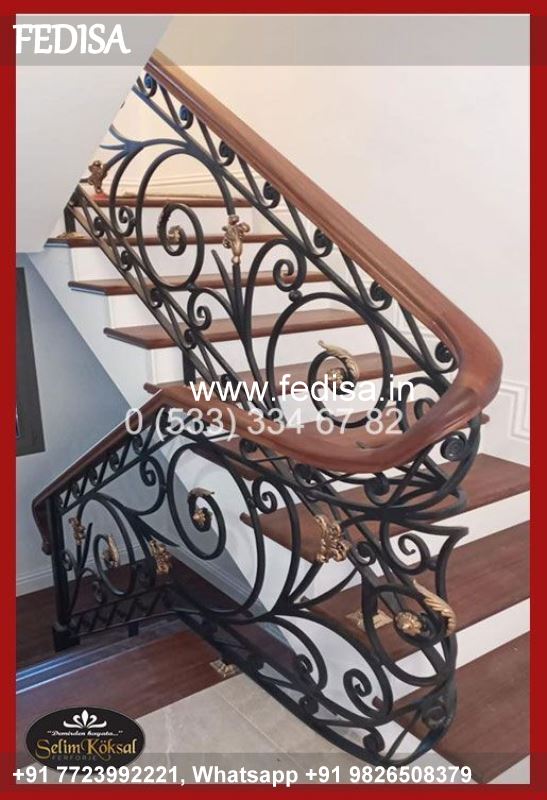 Luxury House Stairs Design Compound Gate Grill Design Modern Stairs Grill Design