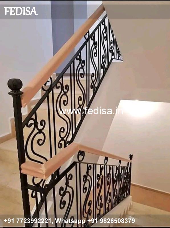 Luxury Modern Staircase Railing Designs Simple Small Grill Gate Design Living Room Staircase Design