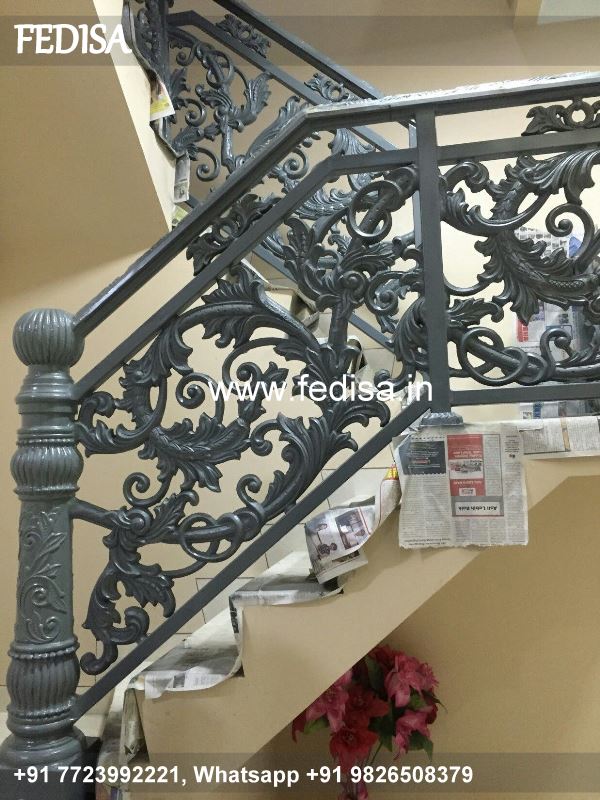 Classic Stairs Design In Lobby Balcony Iron Grill Cost Stairs To Second Floor Design