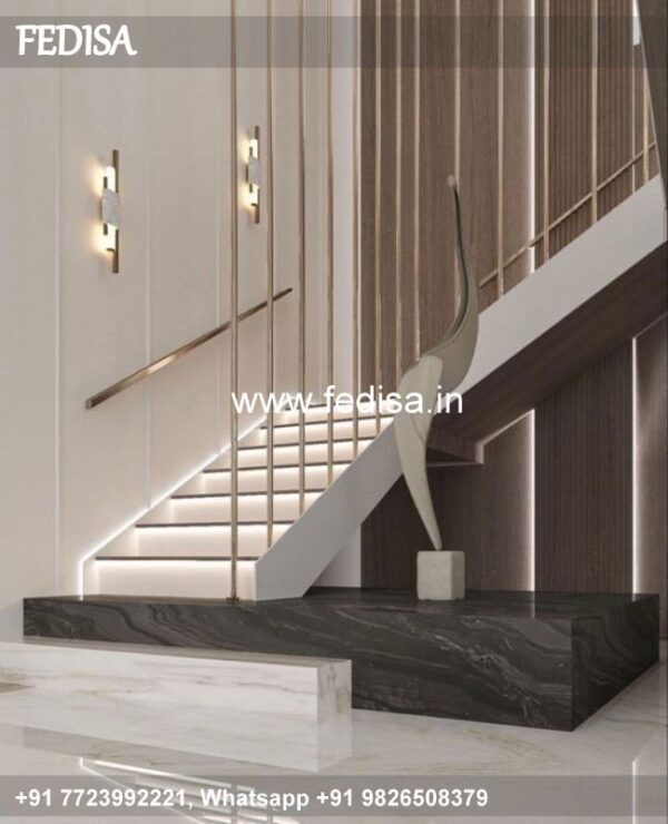Luxury Structural Steel Stair Design Double Molding Marble Stairs Main Entrance Staircase Design