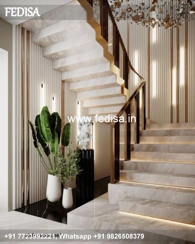 Luxury Home Front Stairs Design Wall Stairs Design Stair Steel Railing Design With Glass