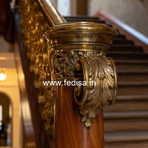 Stylish Railing Design For Duplex House No-32228