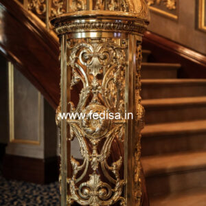 Modern Exterior Balcony Designs With Railings No-32239