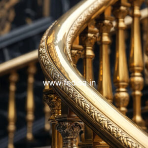 Stylish Steel Railing Design For Indian Homes No-32264