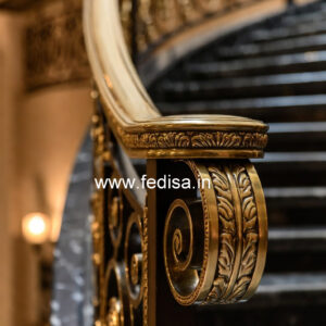 Ghar Exterior Balcony Design With Railings No-32350