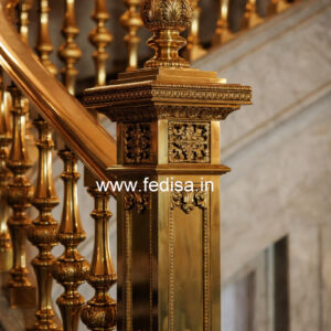 Modern Ghar Exterior Railings No-32490