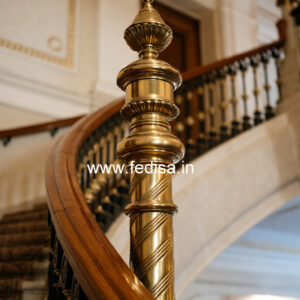 Stylish Staircase Railing Ideas For Small Homes No-32616