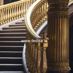 Elegant Exterior Designs With Railings No-32990