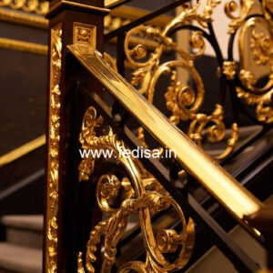 Elegant Staircase Railings For Small House No-33012