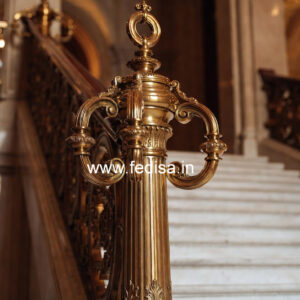 Modern Ghar Exterior Railing Design No-33031