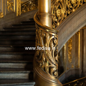 Modern Balcony Railings With Glass Panels Design No-33036